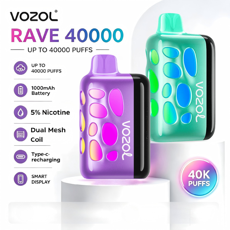 VOZOL Rave 40000 Puffs Vapeadores desechables al por mayor