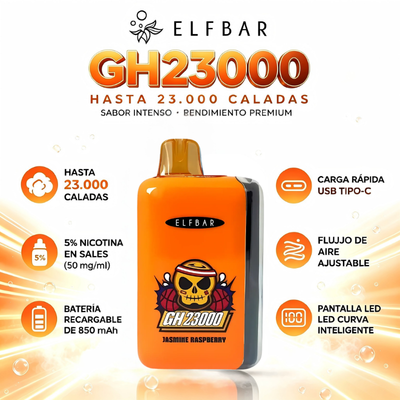 ELFBAR GH23000 23000 Puffs Vape Desechable
