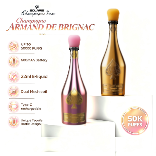 Champagne Armand de Brignac 50000 Puffs Vape Desechable España