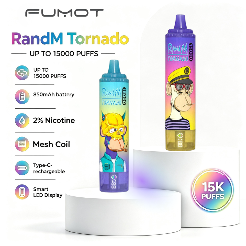 FUMOT RandM Tornado 15000 Puffs