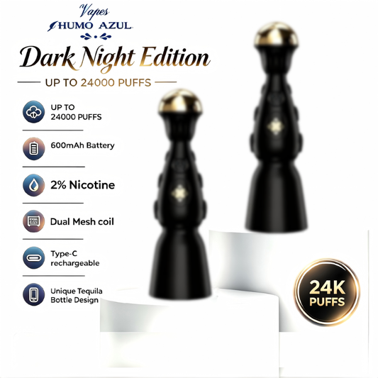 Humo Azul Dark Night Edition 24000 Puffs Vape Desechable España