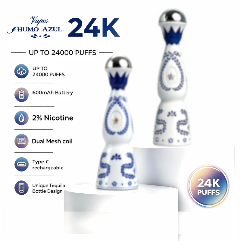 Azul Tequila 24000 Puffs Vape Desechable España